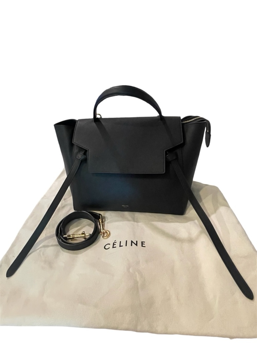CÉLINE
CÉLINE Grained Calfskin Belt Bag Micro - Picture 6 of 16
